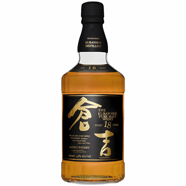 KURAYOSHI 18年 ジャパニーズウイスキー Whisky The Kurayoshi Japanese Pure Malt 18 Years Old